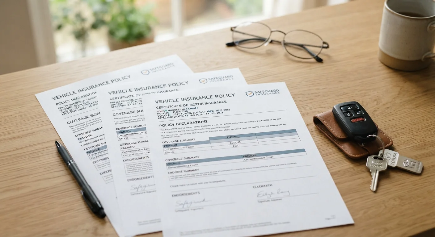 Auto Insurance Coverage Types: A Plain-Language Reference