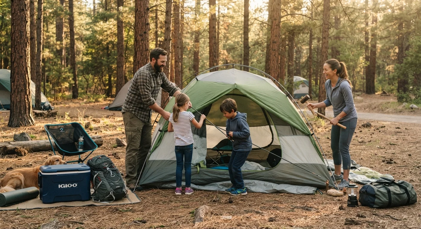 Camping Versus Budget Motels for Family Vacations