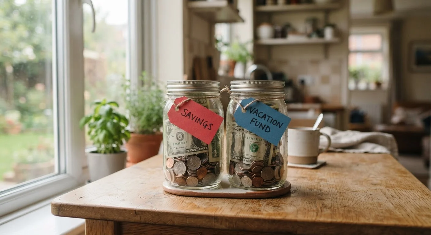 Emergency Fund vs. Savings Account: Two Goals, Two Different Jars