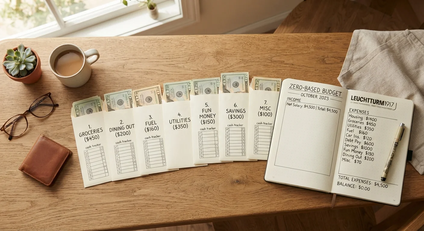 Envelope Budgeting vs. Zero-Based Budgeting: Two Approaches for Everyday Households