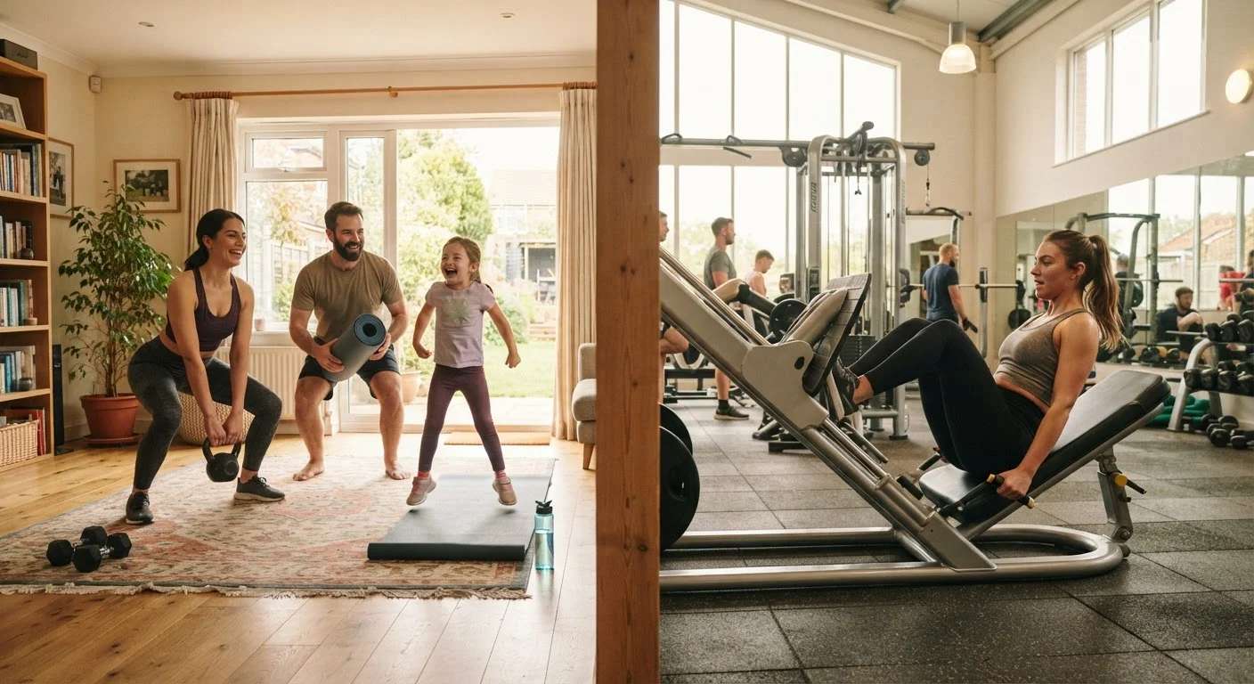Gym Membership vs. Home Exercise: What Actually Fits a Family Budget