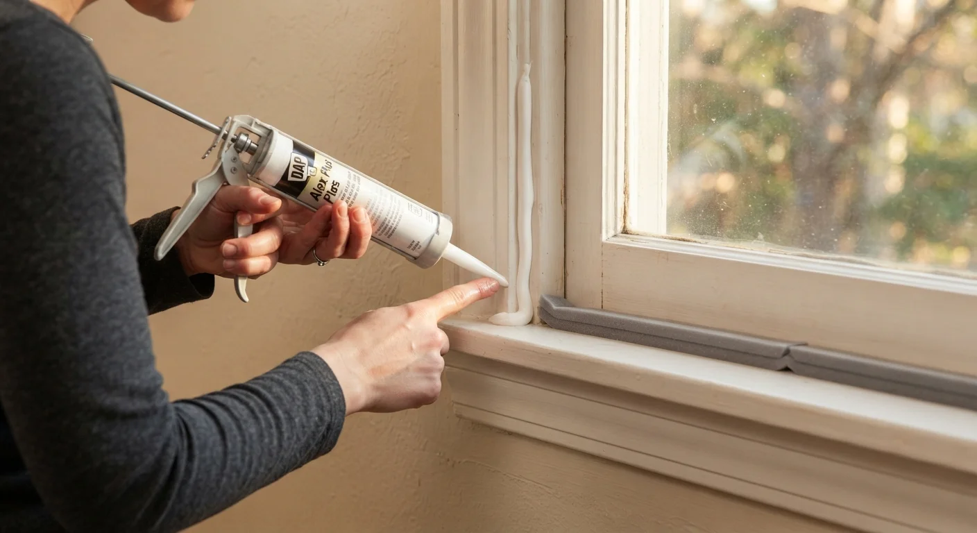 Weekend Caulking, Weatherstripping, and Draft-Proofing for Lower Energy Bills